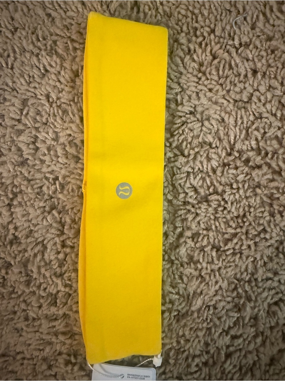 Bright Yellow Headband